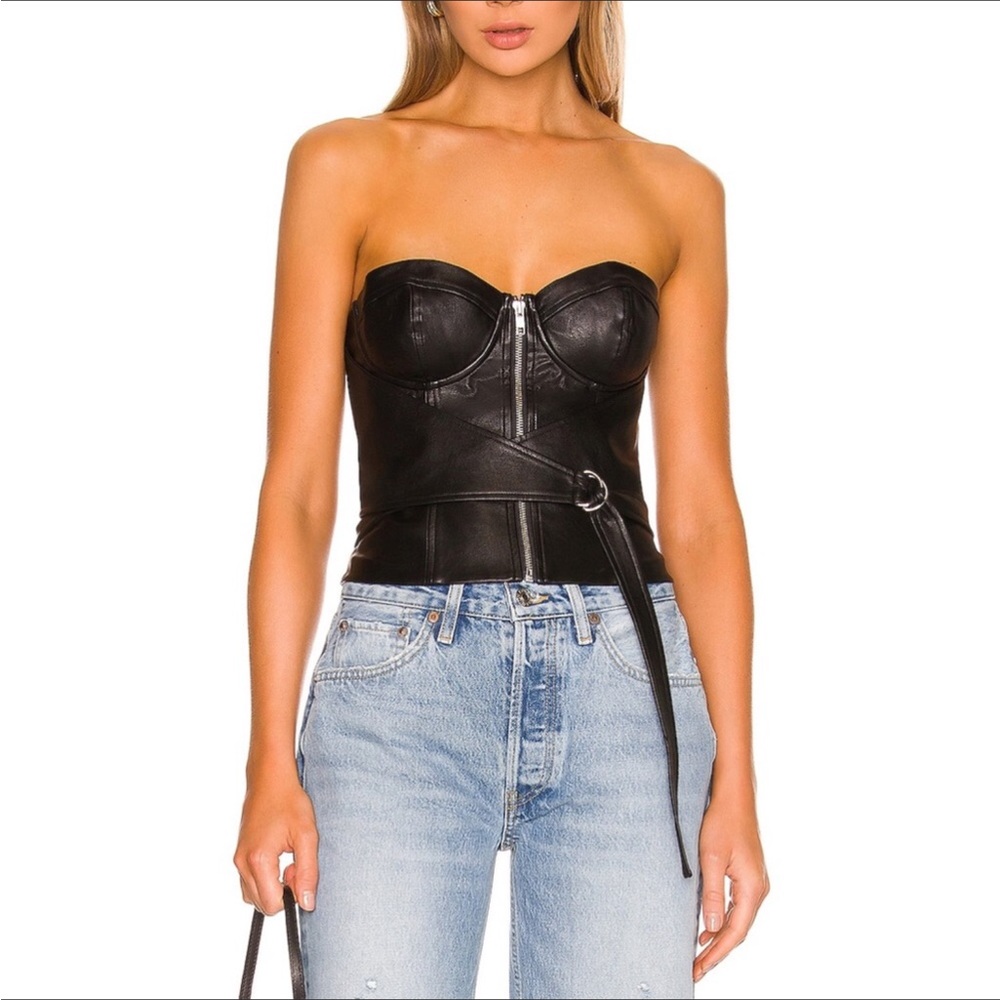 NWT NBD Aveline Bustier Top